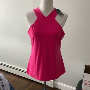 Ralph Lauren lined summer top Fuschia NWT Large